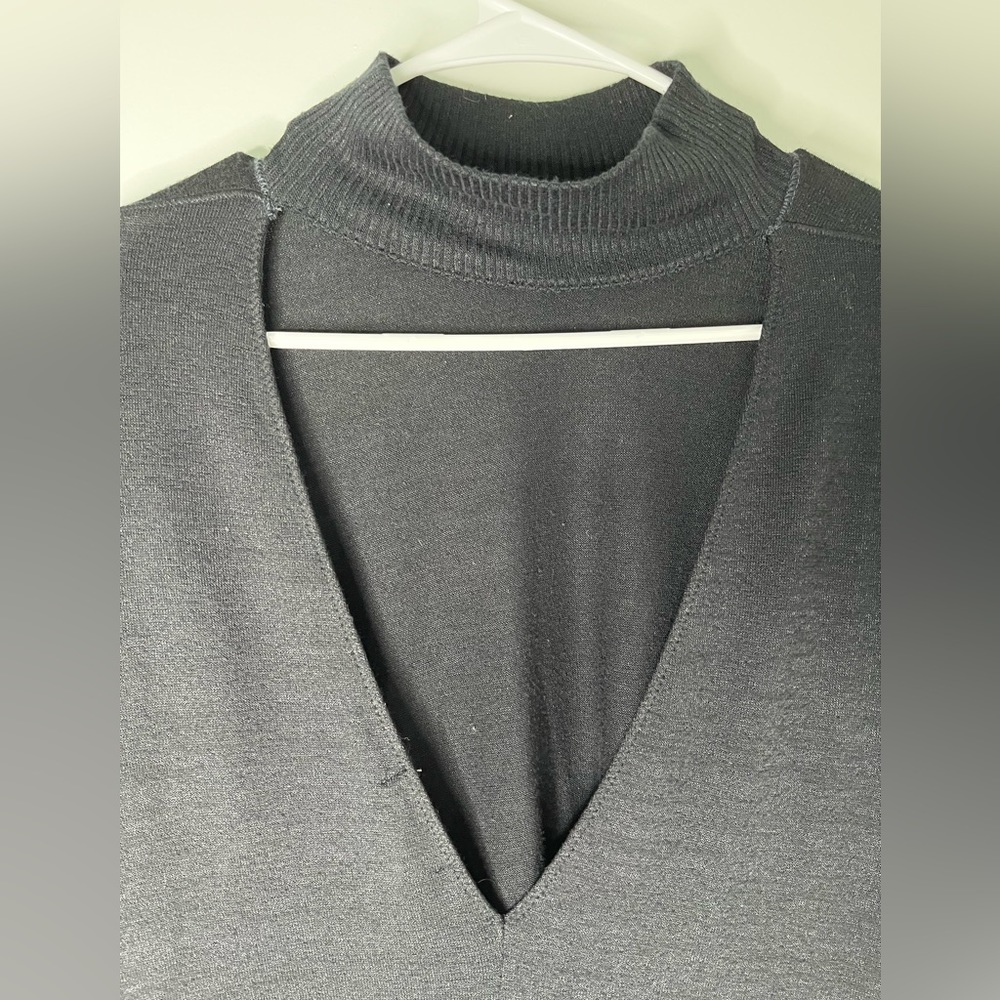 rag & bone Black Open-Back Sweater - Picture 6 of 9